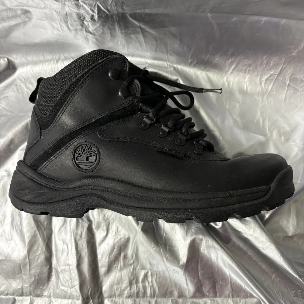 MENS‎ TIMBERLAND SIZE 8 WHITE LEDGE WATERPROOF MID HIKER MD BLACK